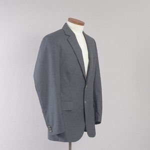 Arrow Mens Suit Jacket Gray Tweed  Wool Poly Blend Formal Coat Single-Breast 40R